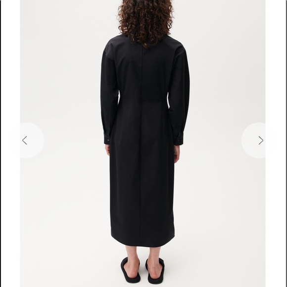 NWT Pangaia cotton poplin midi dress - Picture 2 of 5